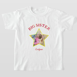 Big Sister Photo in Star Personlig T Shirt