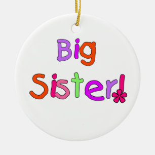 Big Sister-presenter Julgransprydnad Keramik