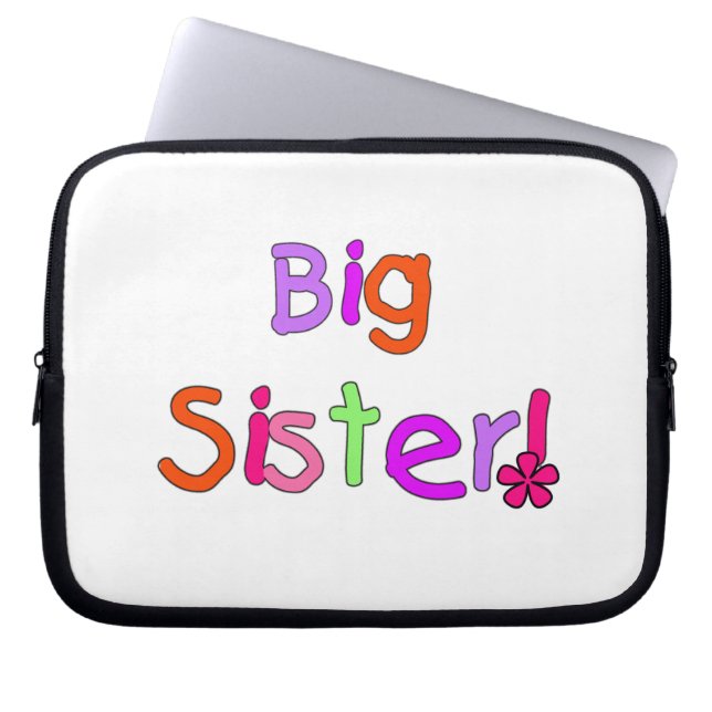 Big Sister-presenter Laptop Sleeve (Framsidan)