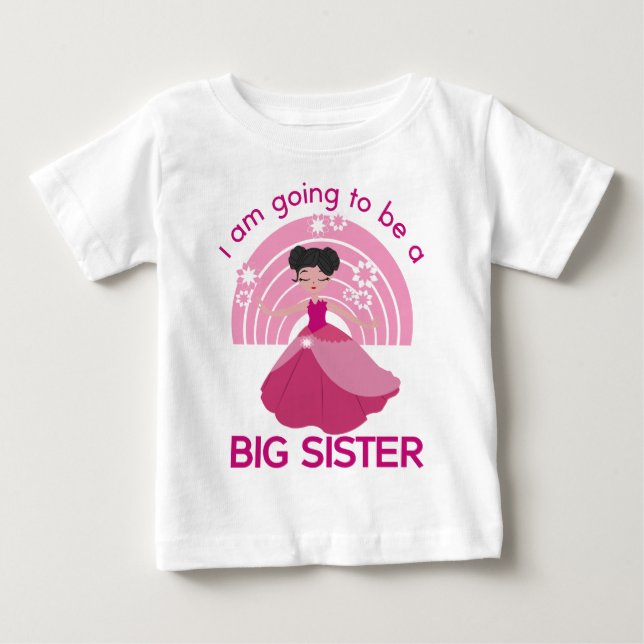 Big Sister Princess T-shirt (Framsida)