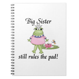 Big Sister Regler, Pad-presenter Anteckningsbok Med Spiral