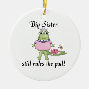 Big Sister Regler, Pad-presenter Julgransprydnad Keramik