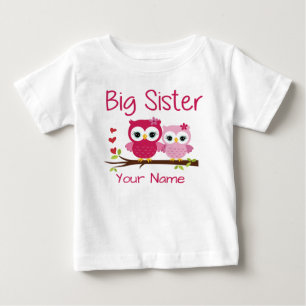 Big Sister Rosa Uggla Personlig T Shirt