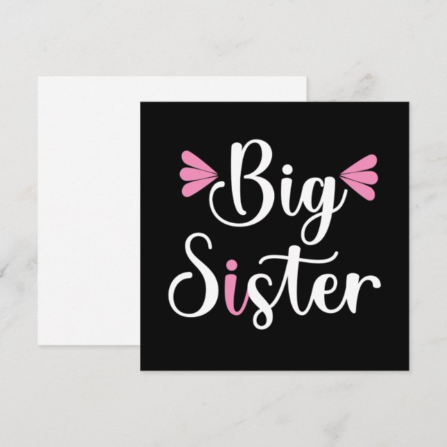 Big Sister, snygg (Fram/baksida)