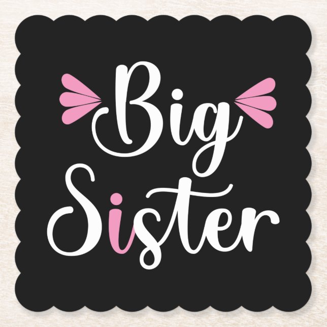 Big Sister, snygg Underlägg Papper (Framsida)