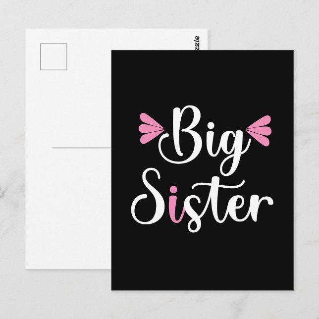 Big Sister, snygg Vykort (Fram/baksida)