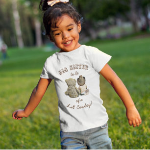 Big Sister som ska vara av Lil'Cowboy & Nalle T Shirt