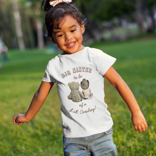 Big Sister som ska vara av Lil'Cowboy & Nalle T Shirt (Skapare uppladdad)