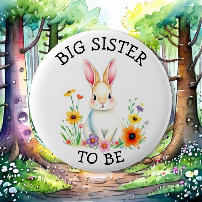 Big Sister som ska vara | Skogskläder, babyskor Knapp (Skapare uppladdad)