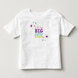 Big sister soon stars tee shirt