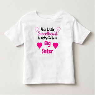Big Sister Swehoney Gravid Reveal T Shirt