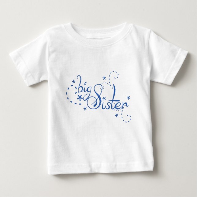 Big Sister Swirl Design Tröja (Framsida)