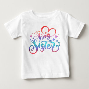 Big Sister, Syskon Colorful T Shirt