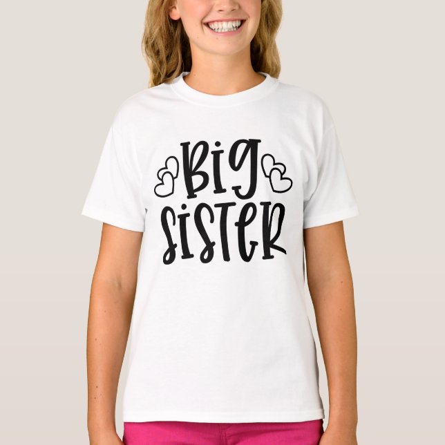 Big Sister T Shirt (Framsida)