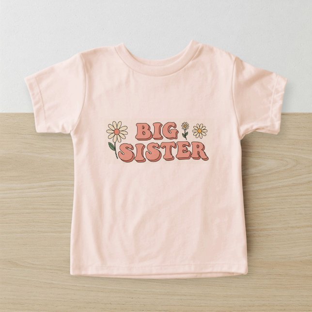 Big Sister T-Shirt - Cute Maternity Announcement  (Skapare uppladdad)