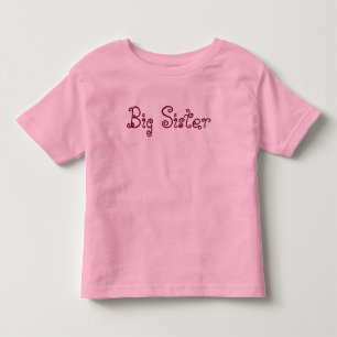 "Big Sister" T-shirt i fint jerseymaterial