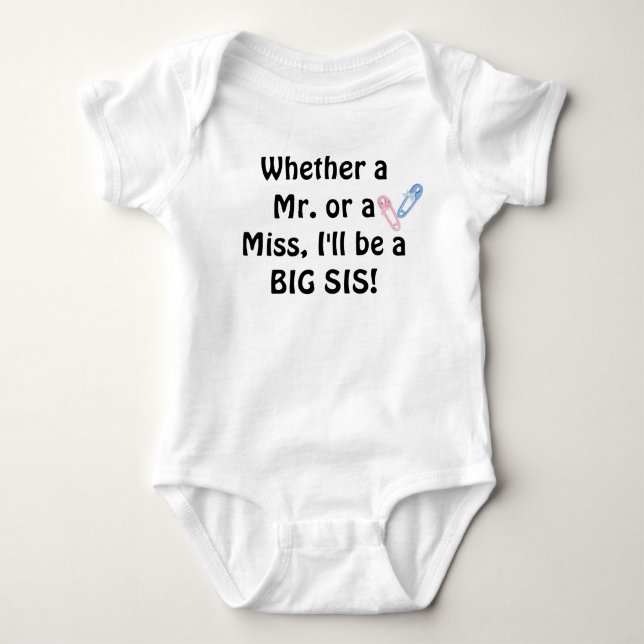 Big Sister Tee Shirt (Framsida)