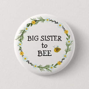Big Sister to Bee Baby Shower Knapp