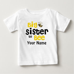 Big Sister to Bee Personlig T-shirt