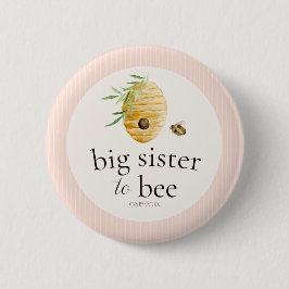 Big Sister To Bee Pink Girl Baby Shower Family  Knapp