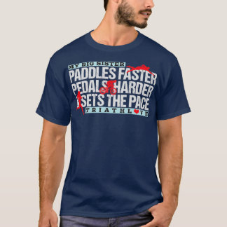 Big Sister Triathlete T Shirt