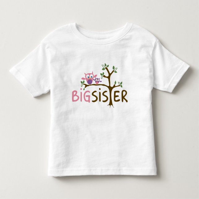 Big Sister Uggla-serien Tee (Framsida)