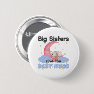 Big Sisters Ge the Best Hugs - Måne Bunny Knapp