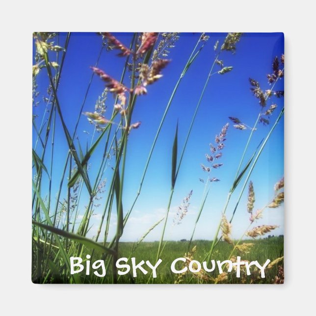Big Sky Country Magnet (Framsidan)