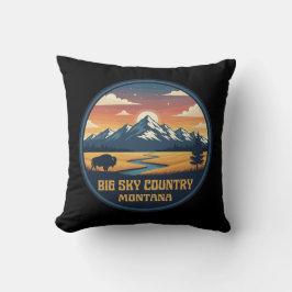 Big Sky Country Montana Kudde