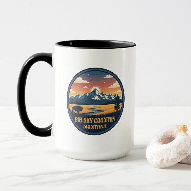 Big Sky Country Montana Mugg (Med munk)