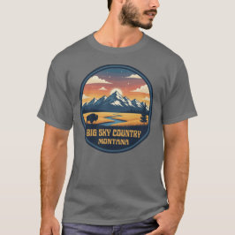 Big Sky Country Montana T Shirt