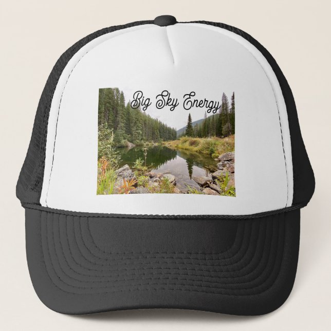 Big Sky Energy Trucker Hat Keps (Framsida)