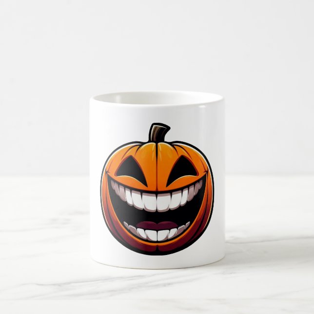 Big Smile Jack o lantern - Halloween oktober Kaffemugg (Center)