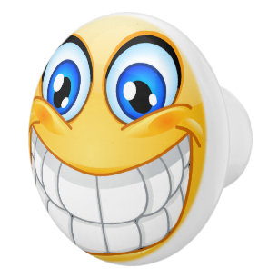 Big Smile Lycklig Ansikte Drawer Knob - SRF Knopp