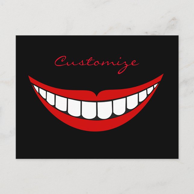 Big Smile Thunder_Cove Vykort (Framsida)