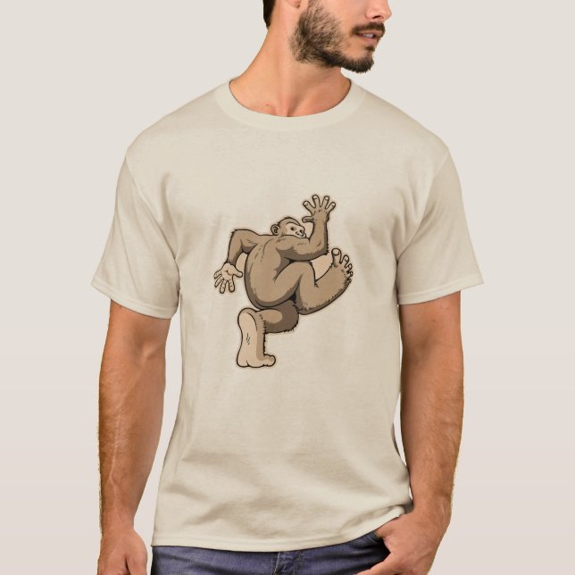 Big Sneaky Foot T Shirt (Framsida)