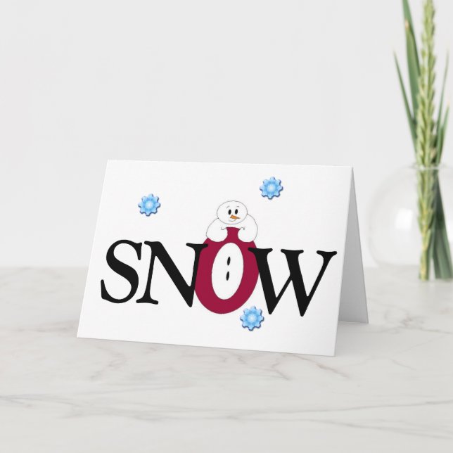 Big Snö Helgkort (Framsida)