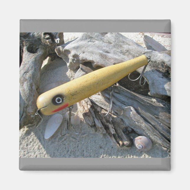 Big Snook Vintage Lure Magnet (Framsidan)