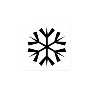 Big Snowflake-Helgdag Kids DIY Art Craft Stämpel