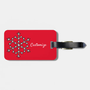 Big Snowflake Thunder_Cove Bagagebricka