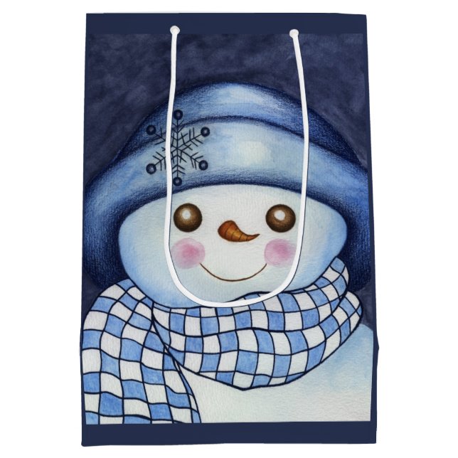 Big Snowman Gift Bag (Baksidan)