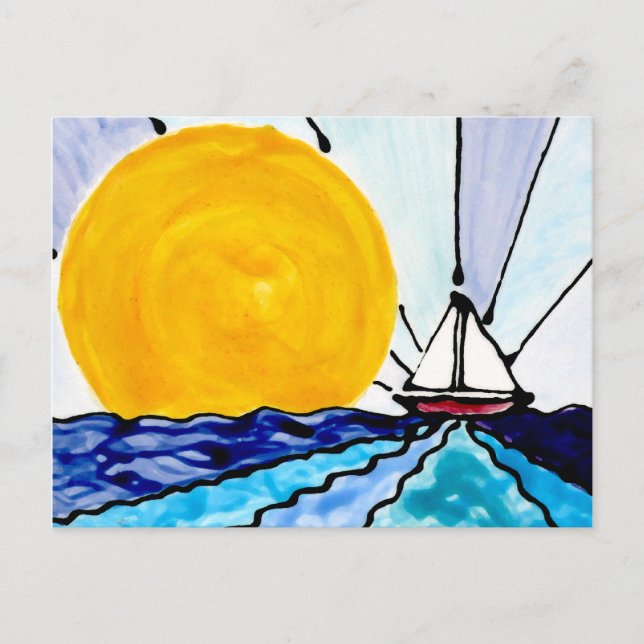 Big Sol Vykort (Framsida)