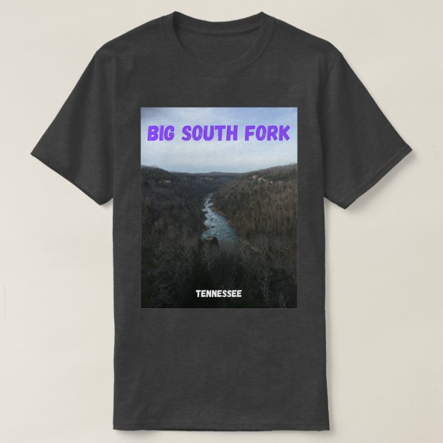 Big South Fork Tennessee T Shirt (Design framsida)