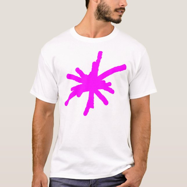 Big Spark - Magenta T Shirt (Framsida)
