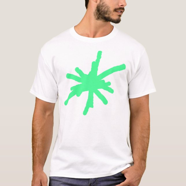 Big Spark - Mint-Grönt T Shirt (Framsida)
