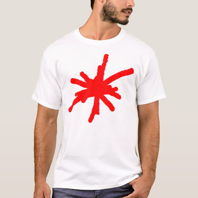 Big Spark - röd T-shirt (Framsida)