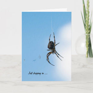 Big Spider för att tänka på dig Kort