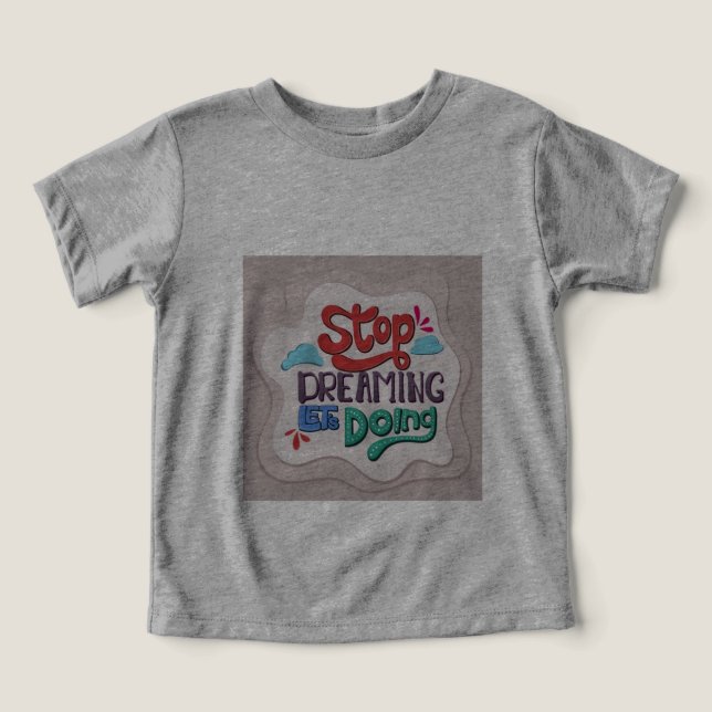 "Big Stil for Little Smiles!" T Shirt (Design Framsida)