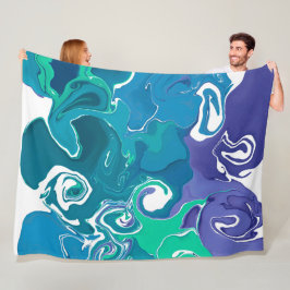 Big storlek Fleece Blanket