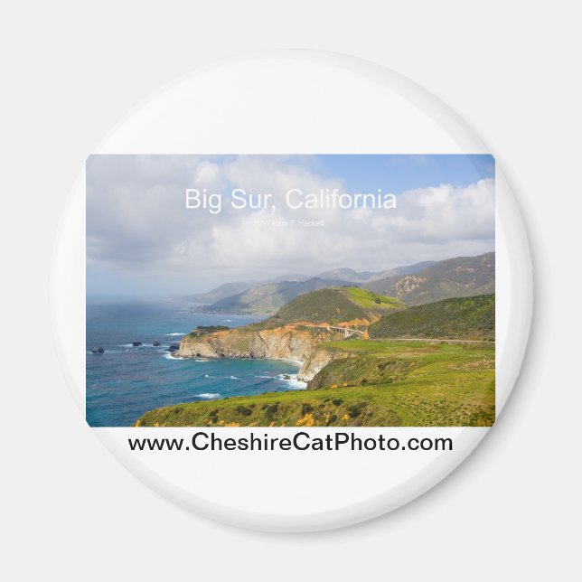Big Sur 0033 California Products Magnet (Framsidan)